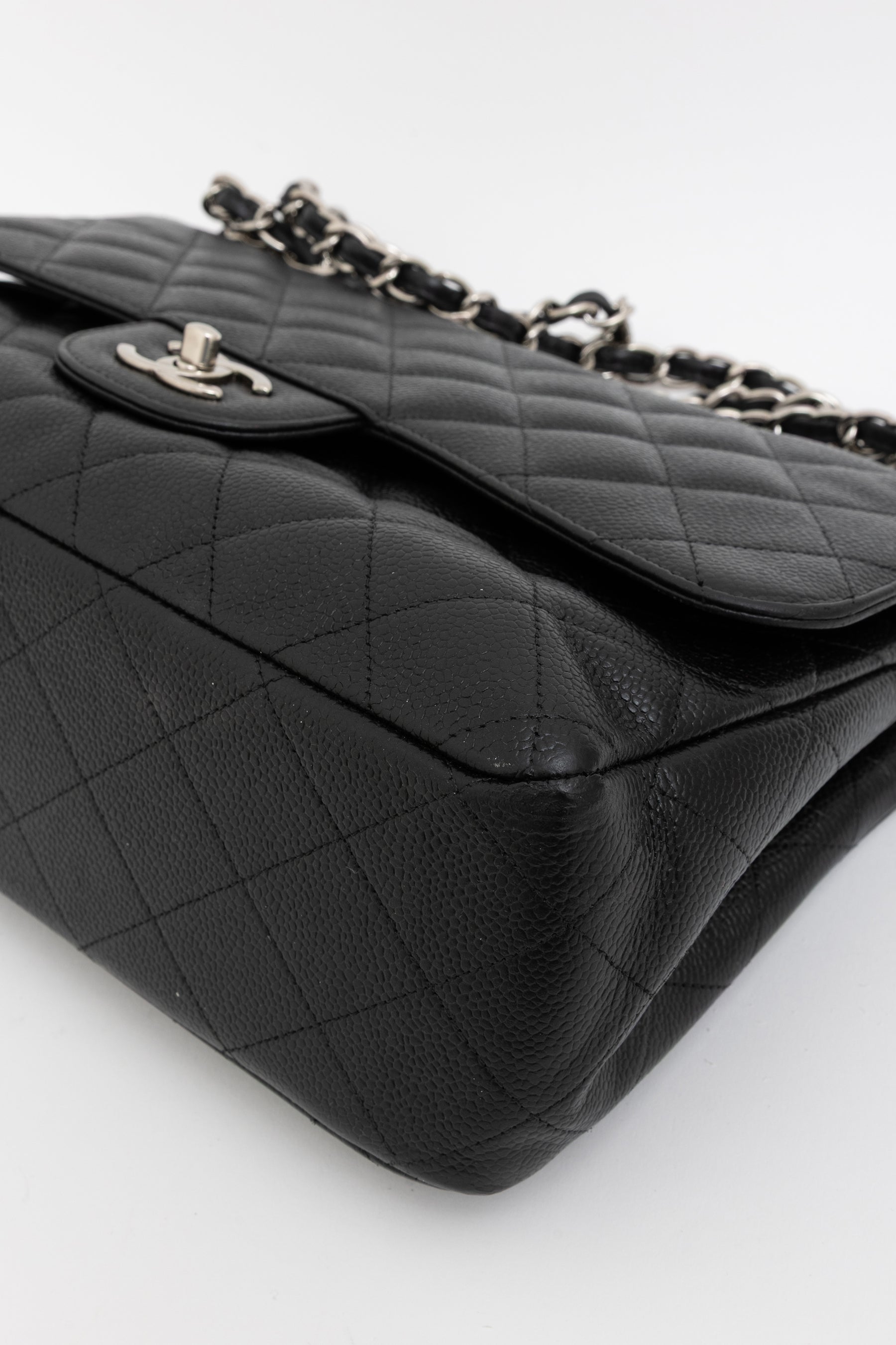 Caviar Large Classic Double Flap Bag