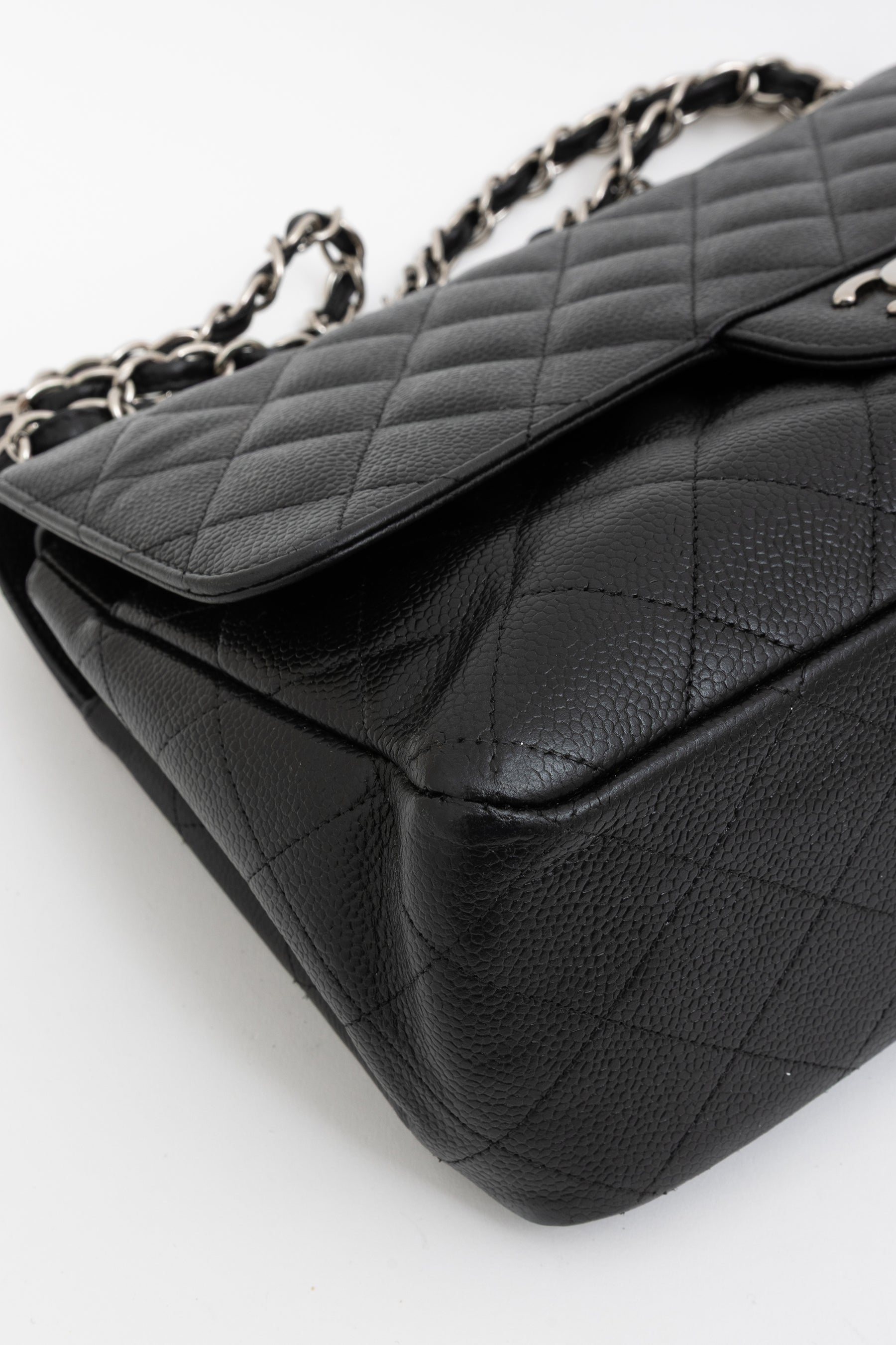 Caviar Large Classic Double Flap Bag