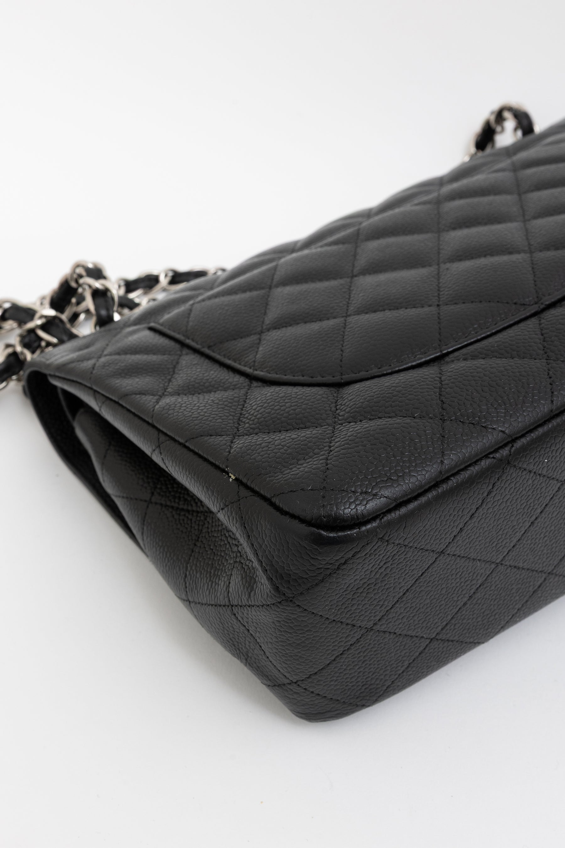 Caviar Large Classic Double Flap Bag