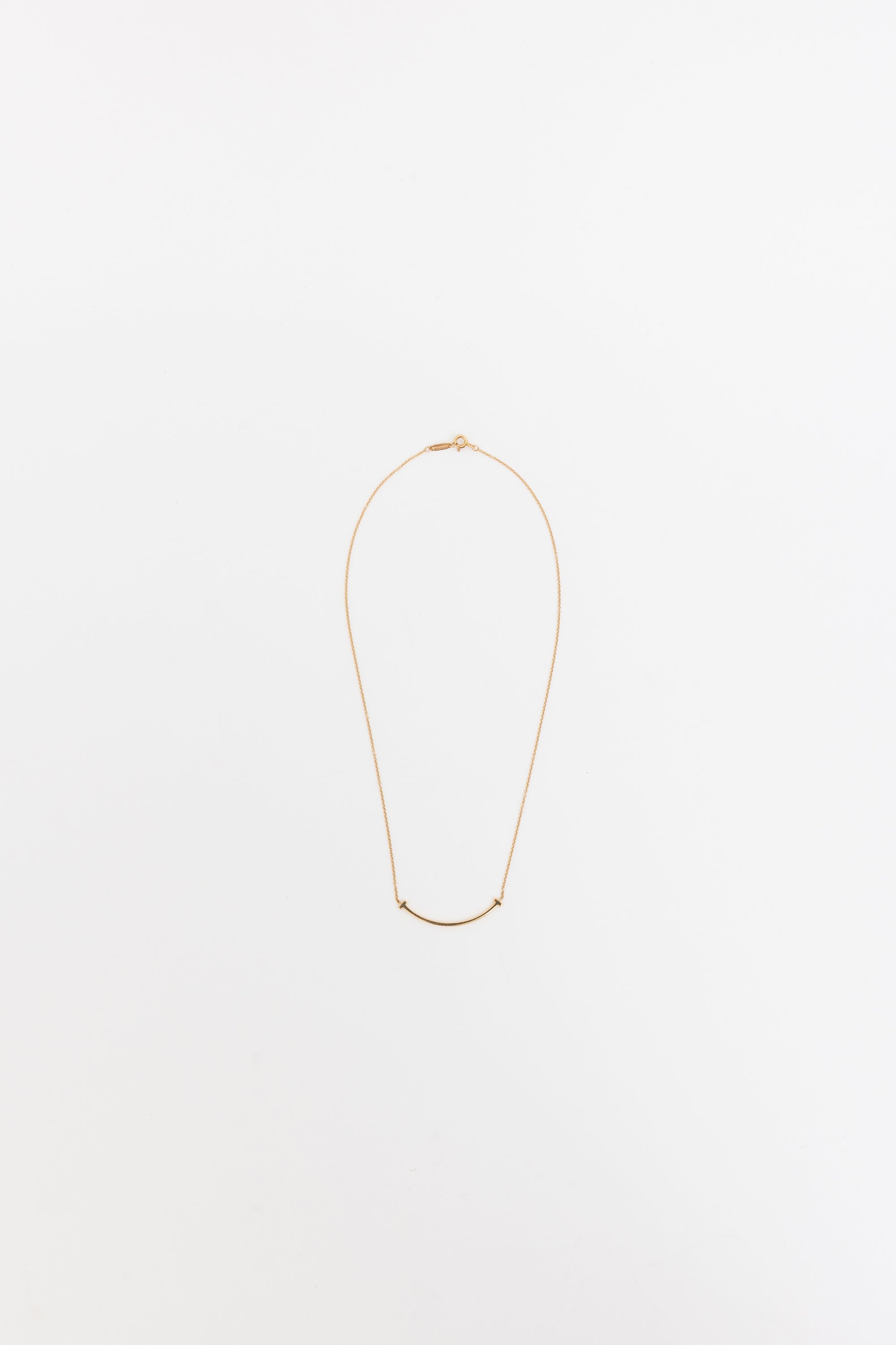 Smile Pendant in Rose Gold