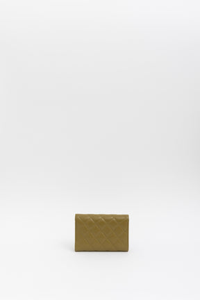 Quilted Bi Fold Wallet