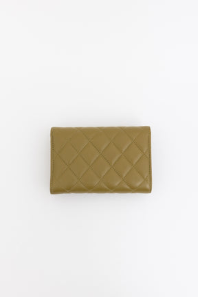 Quilted Bi Fold Wallet