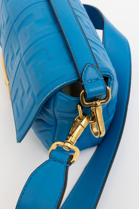 Embossed Logo Baguette Bag