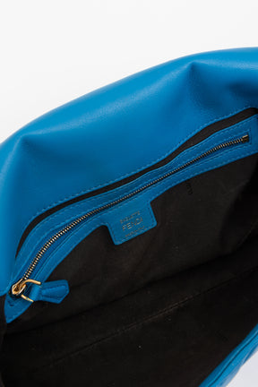 Embossed Logo Baguette Bag