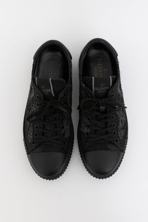 Butterfly Embroidered Sneakers