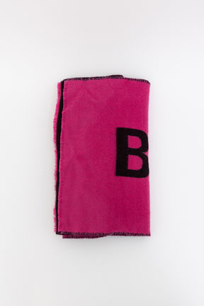 Logo Wool Scarf