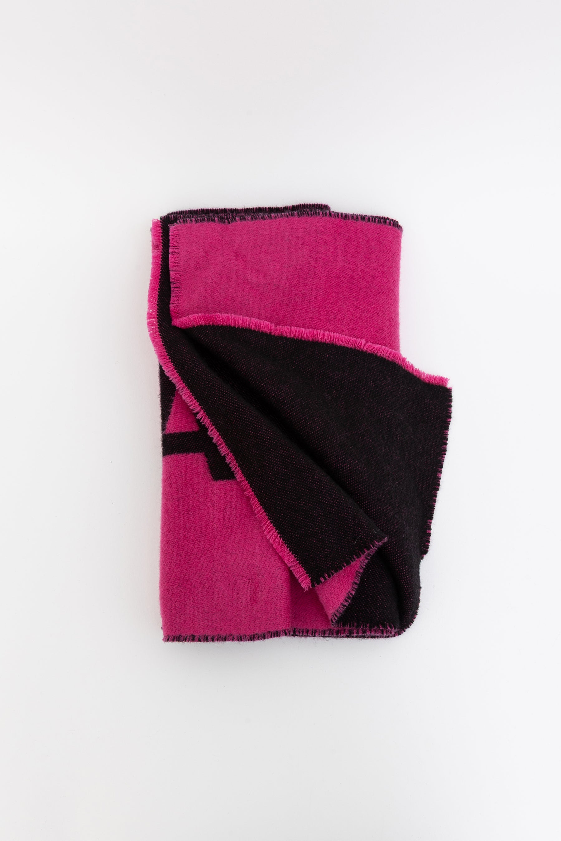 Logo Wool Scarf