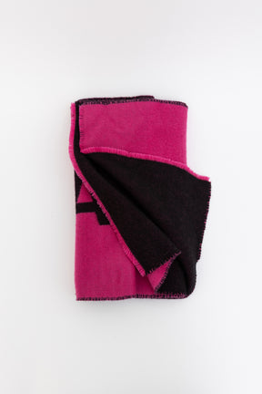 Logo Wool Scarf
