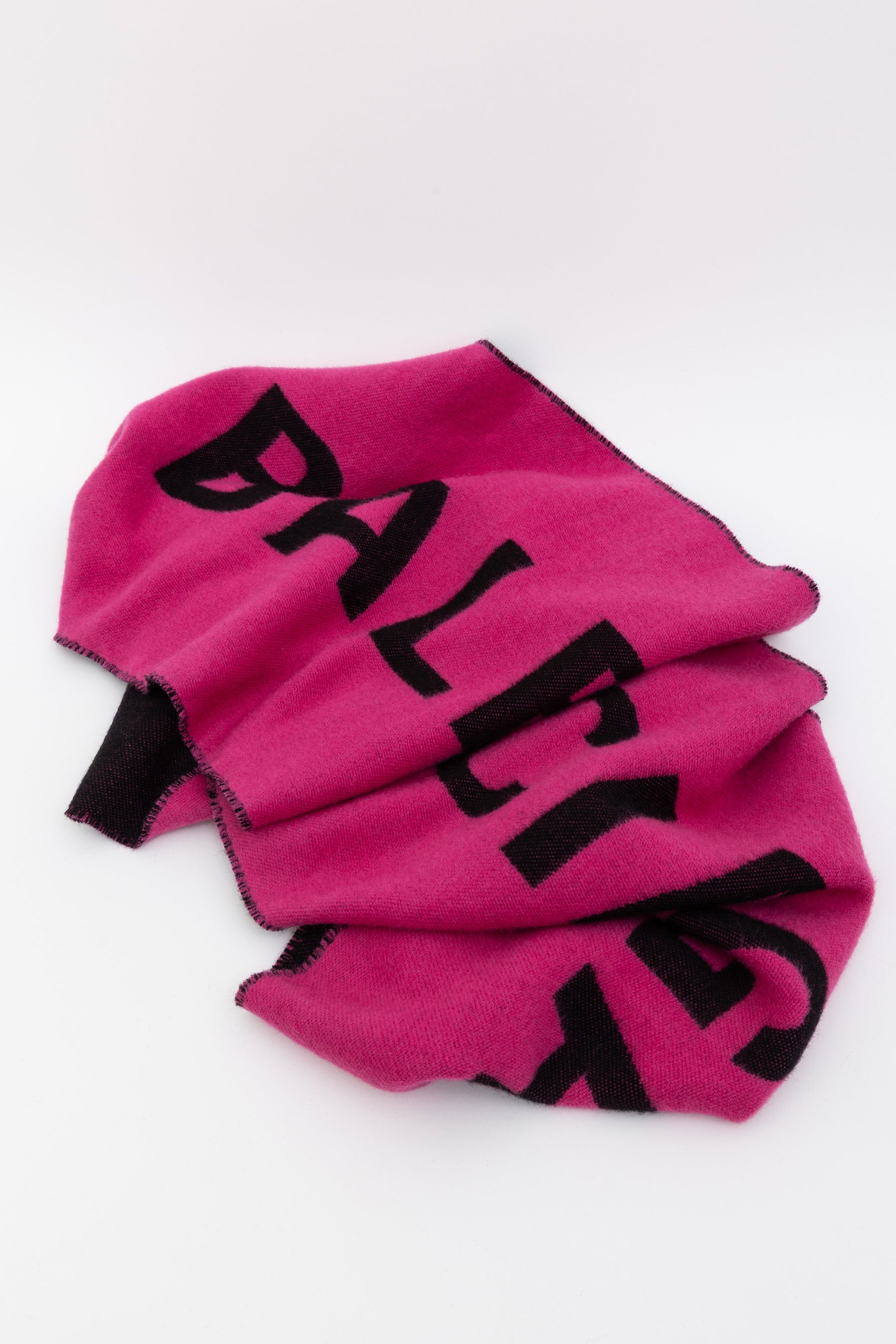 Logo Wool Scarf