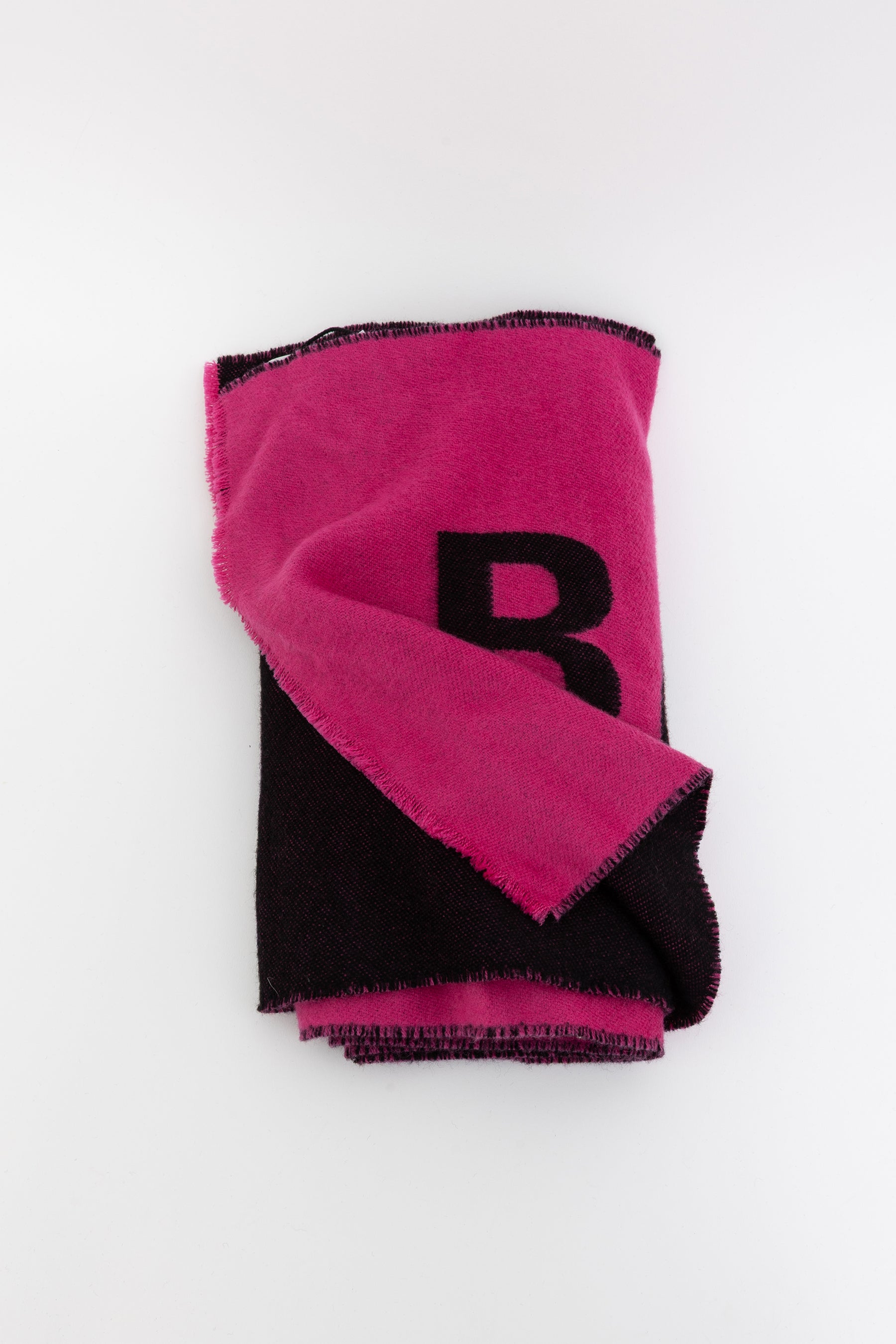 Logo Wool Scarf