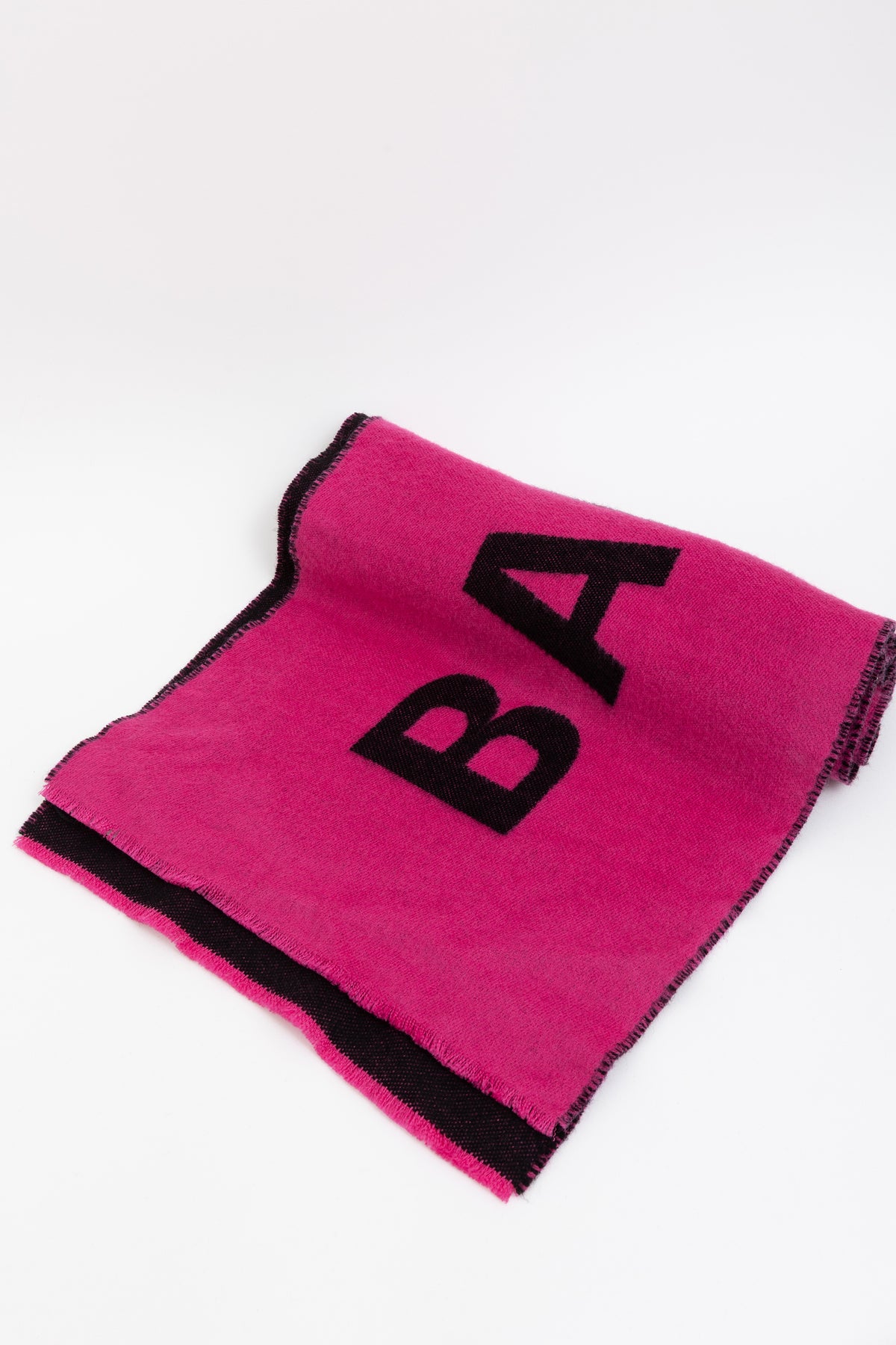 Logo Wool Scarf