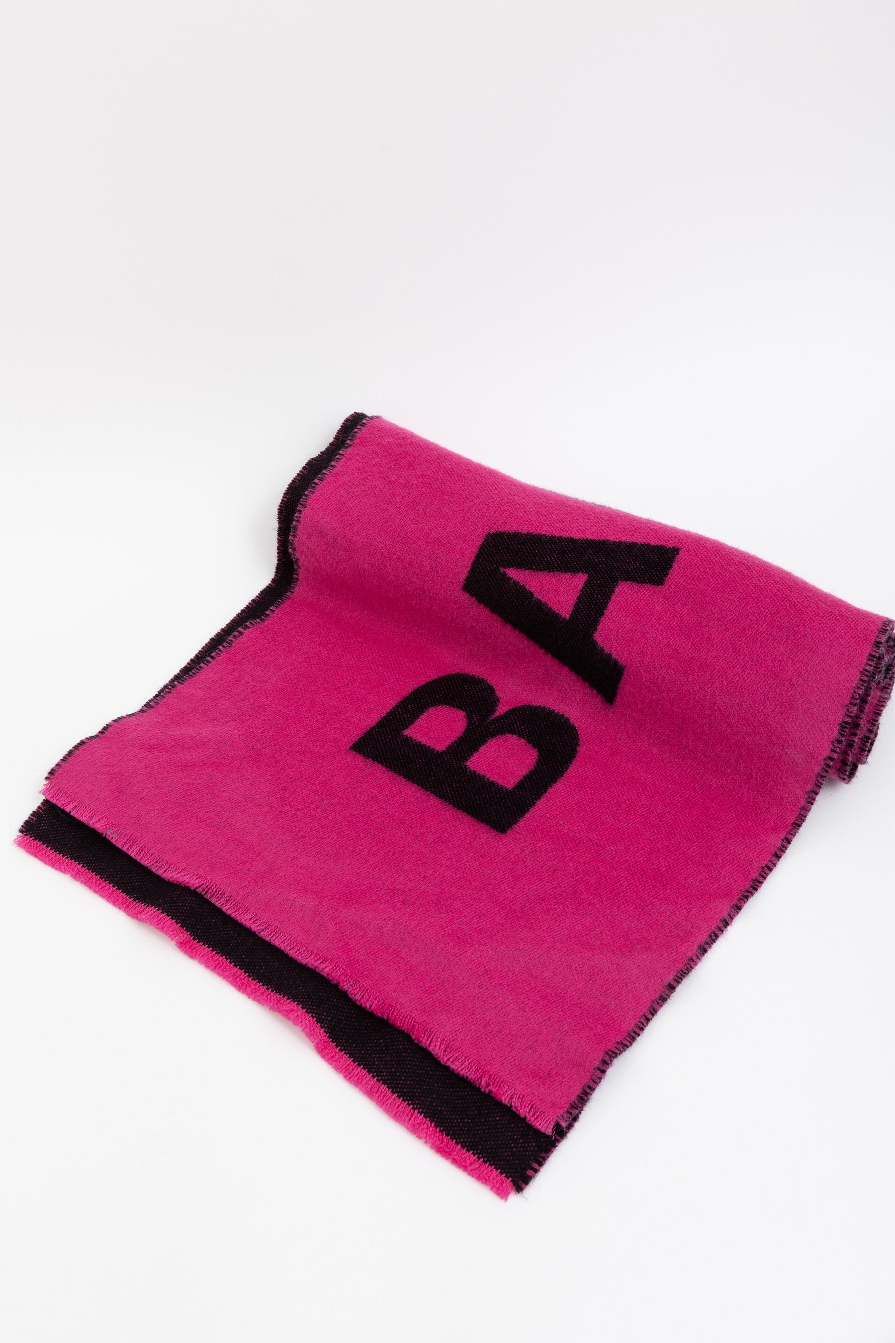 Logo Wool Scarf