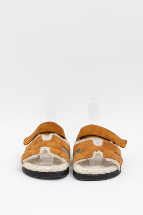 Shearling Chypre Sandals