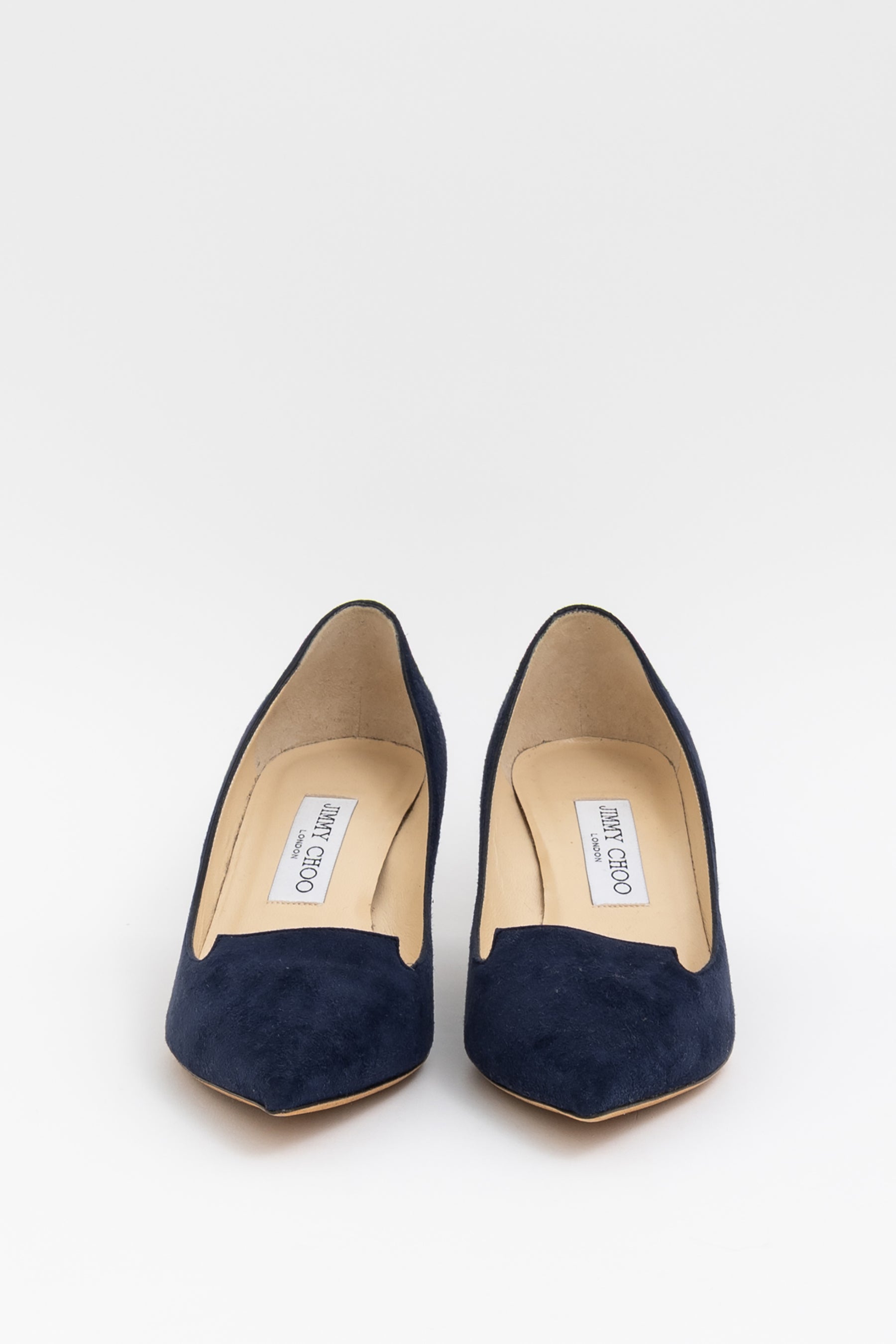 Suede Kitten Heel Pumps