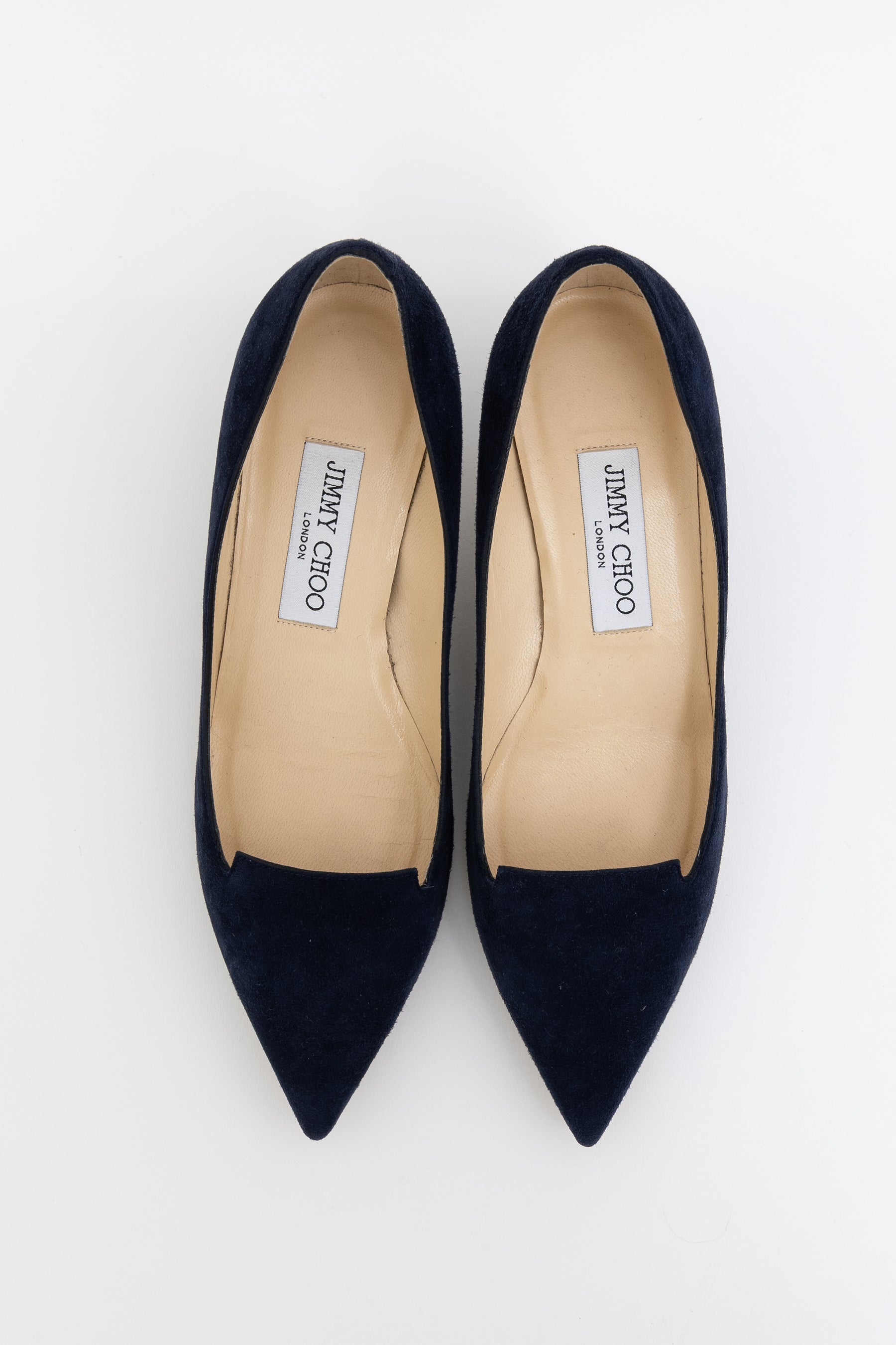 Suede Kitten Heel Pumps