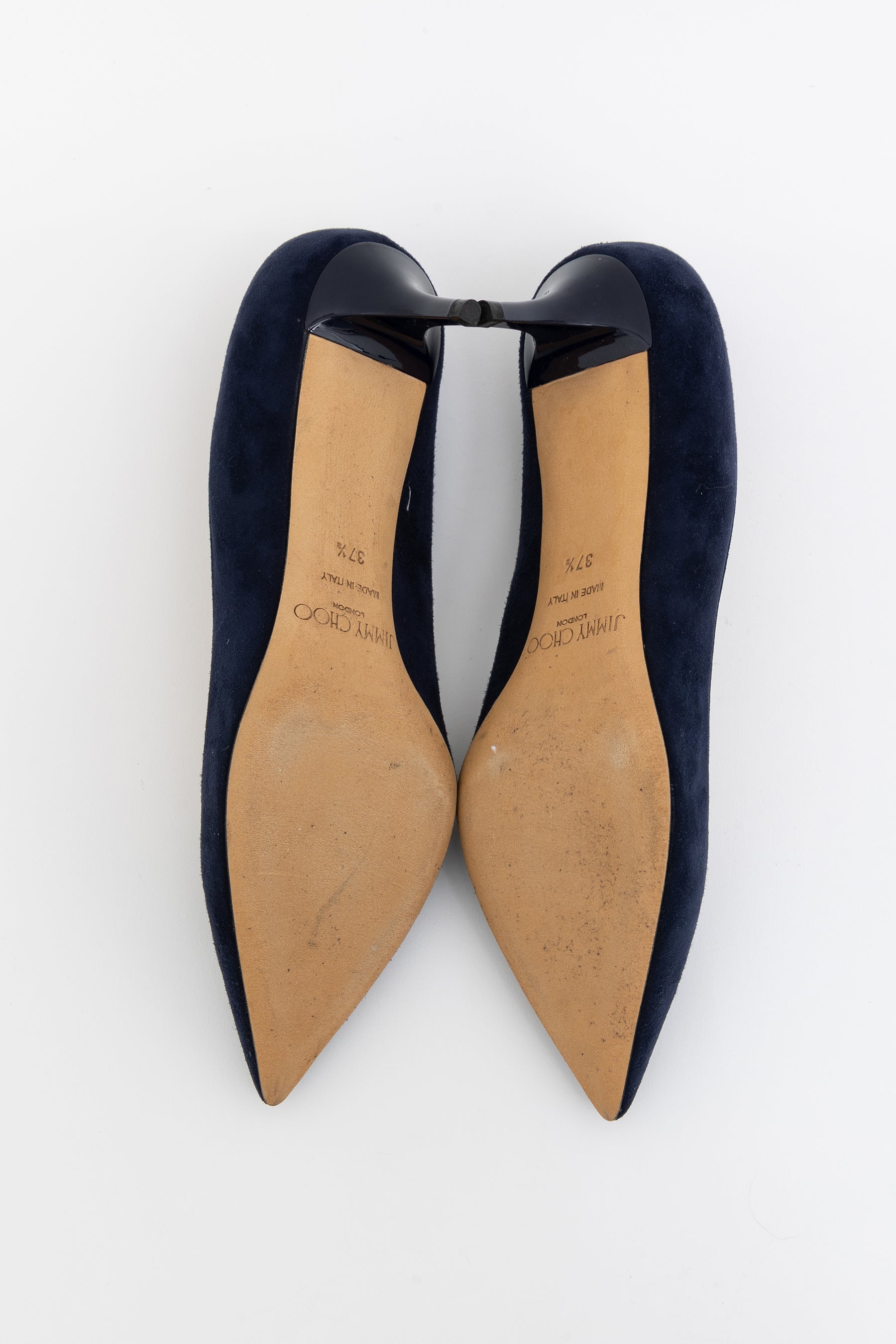 Suede Kitten Heel Pumps