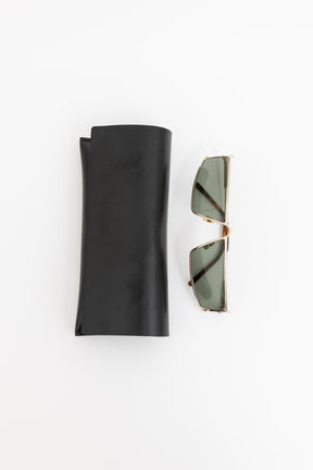 Rectangle Aviator Sunlgasses
