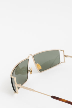 Rectangle Aviator Sunlgasses