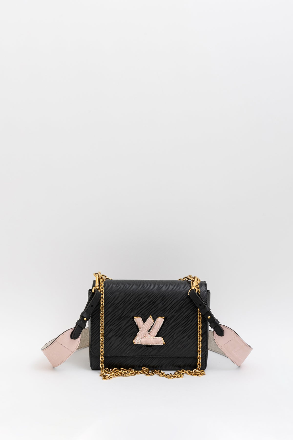 Pink LV Twist MM Bag
