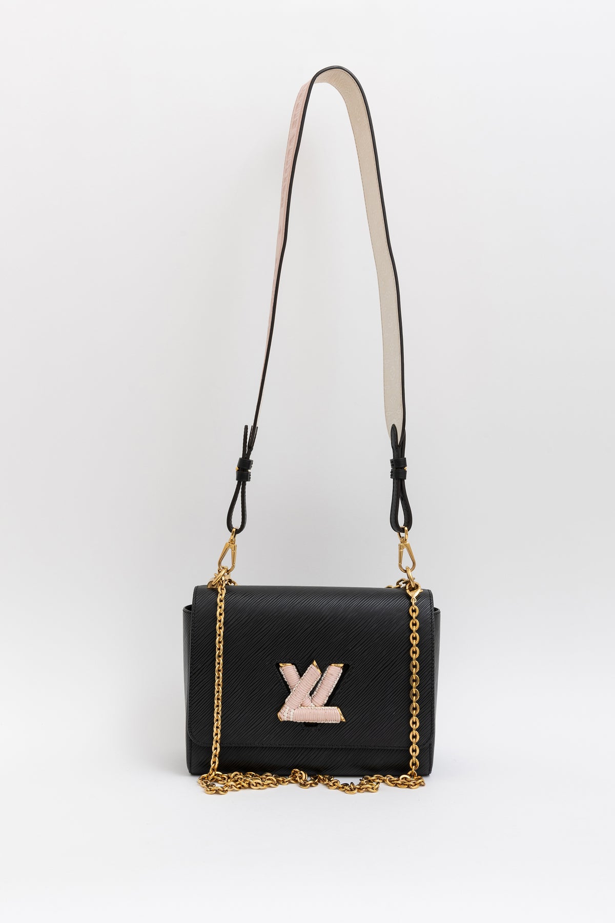 Pink LV Twist MM Bag