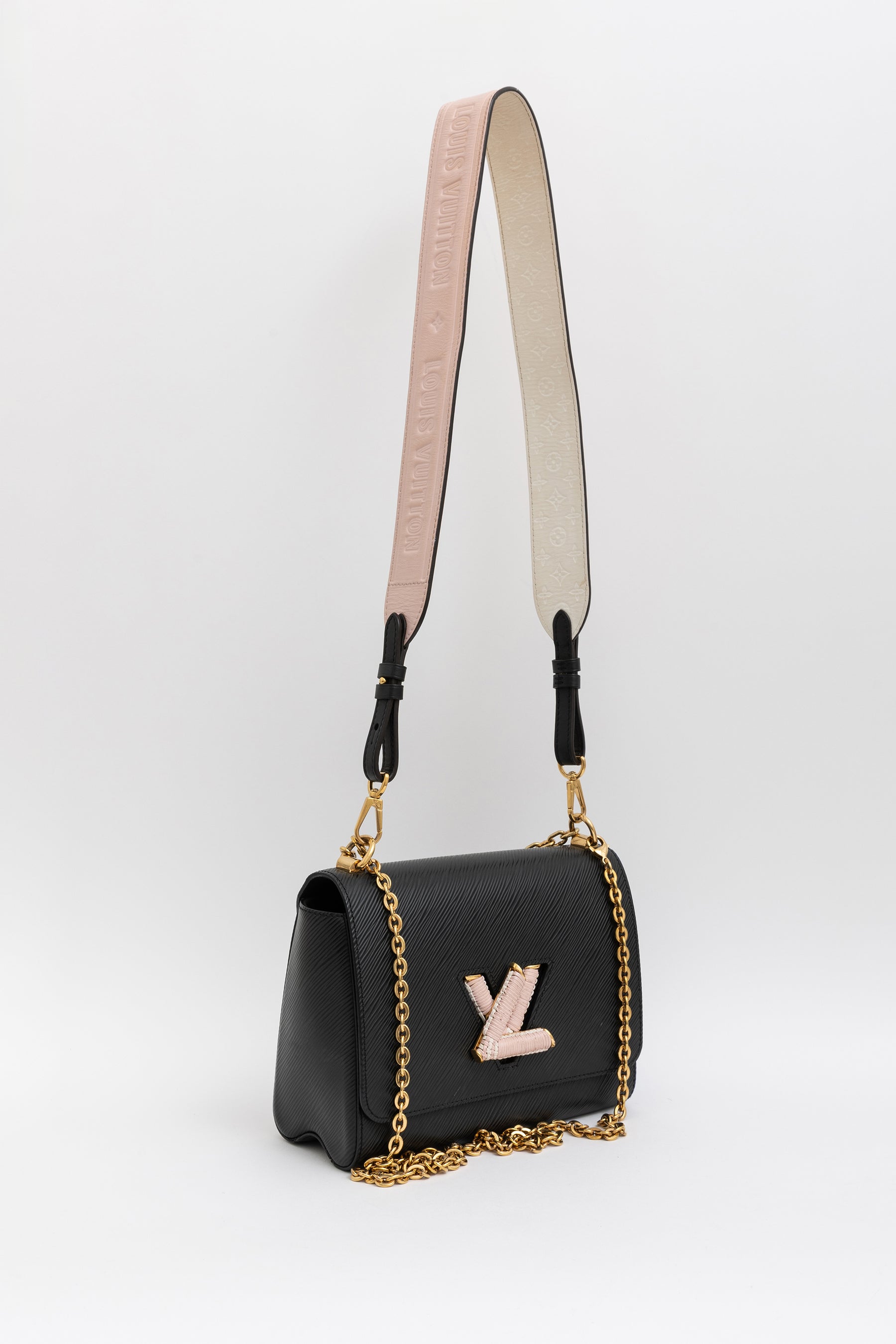 Pink LV Twist MM Bag
