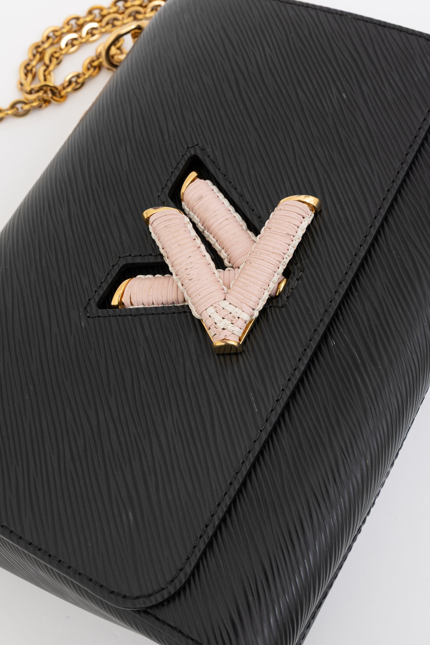 Pink LV Twist MM Bag