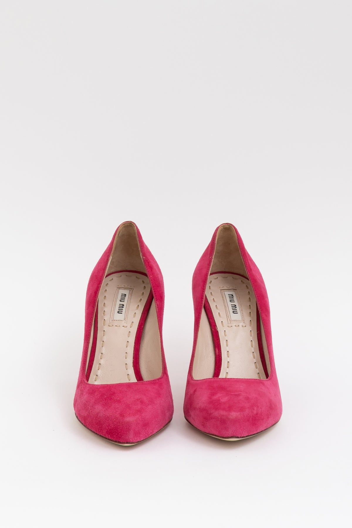 Suede Pumps