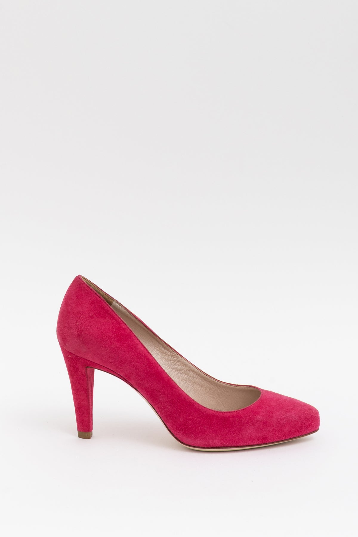 Suede Pumps