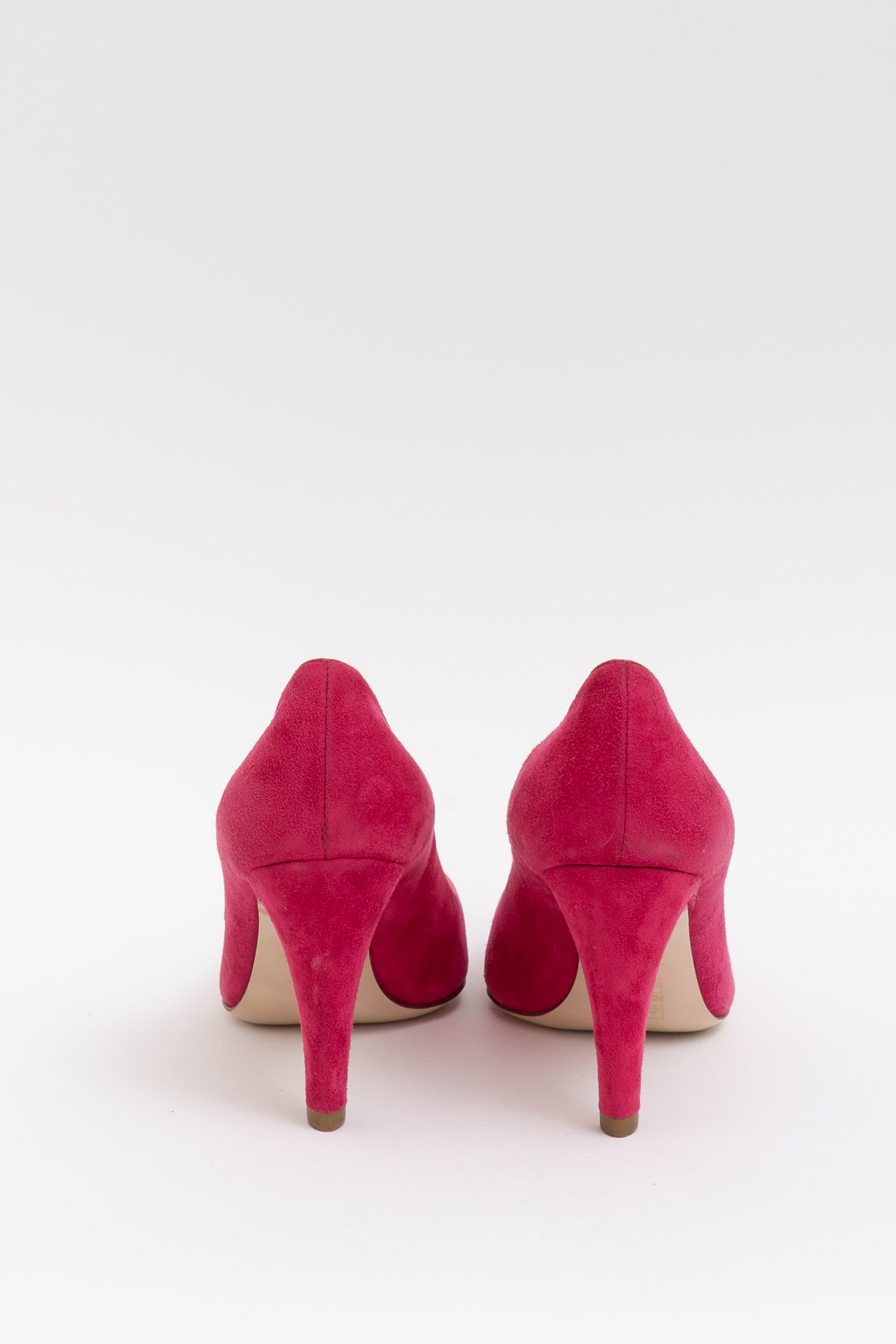 Suede Pumps