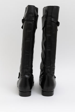 Zipped Front Riding Boot
