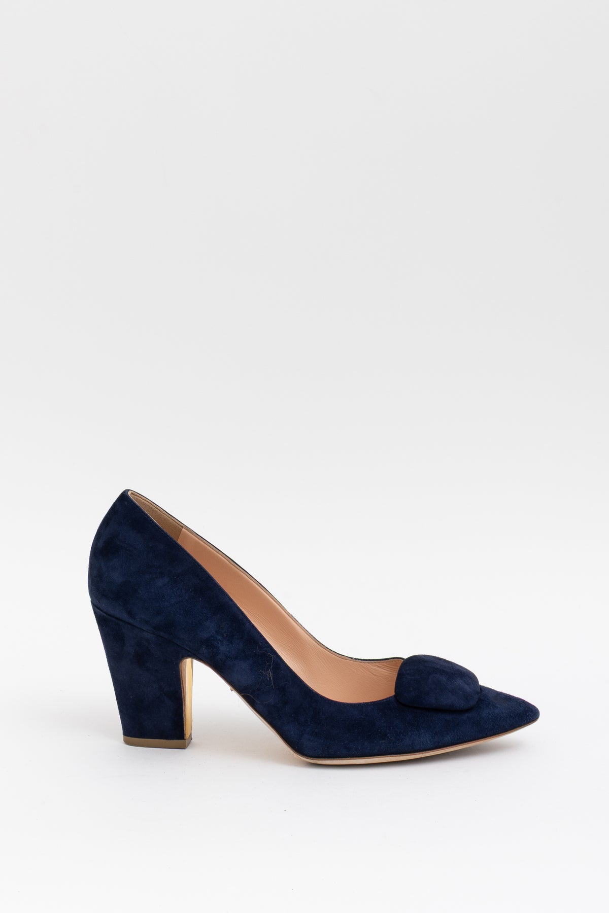 Suede Pumps