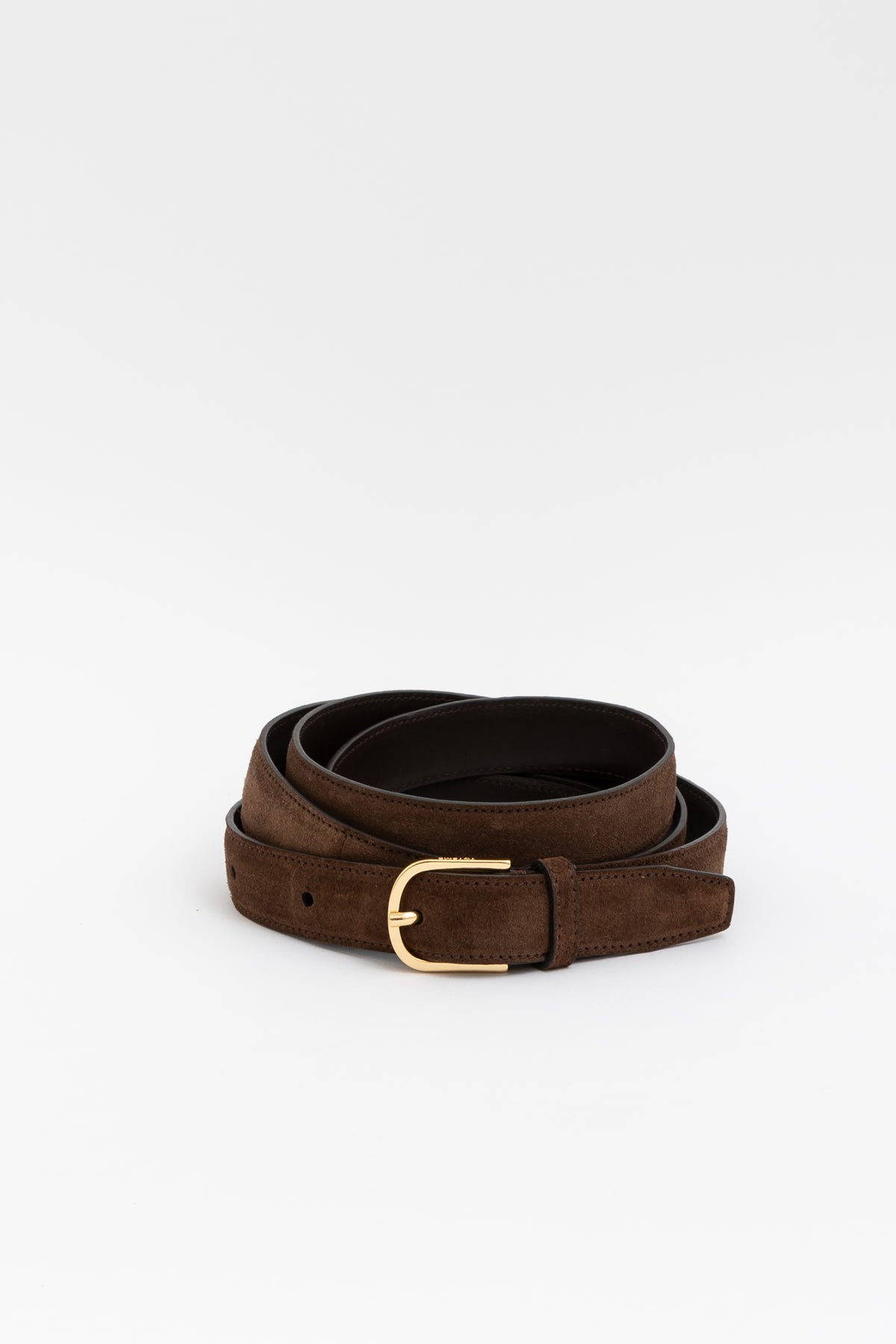 Suede Double Wrap Belt