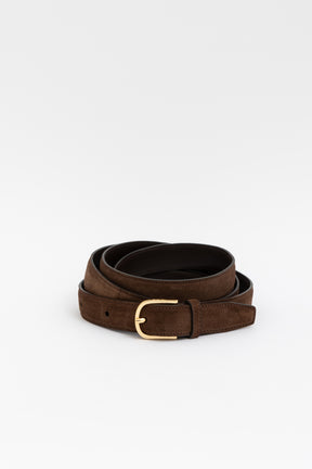 Suede Double Wrap Belt