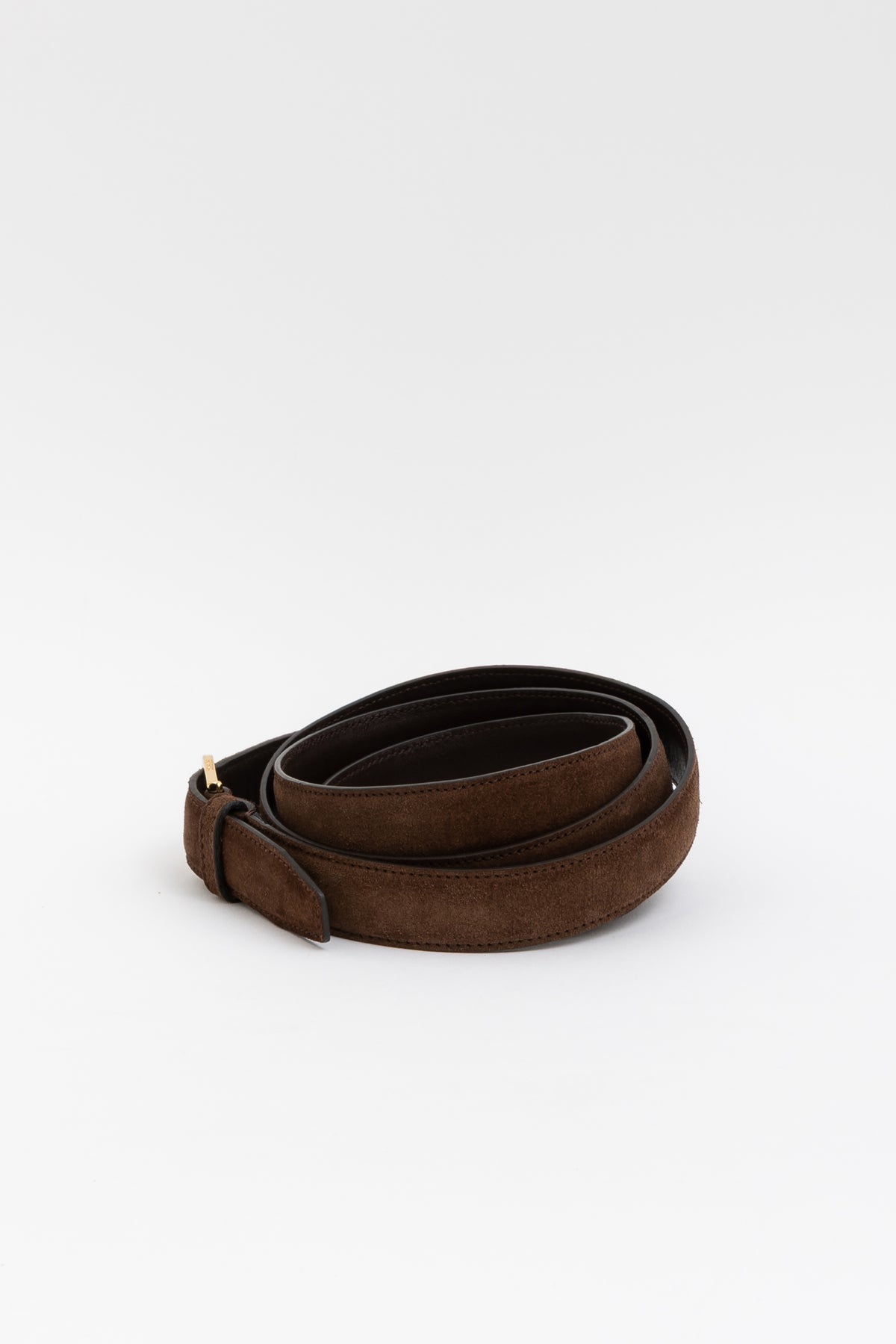 Suede Double Wrap Belt