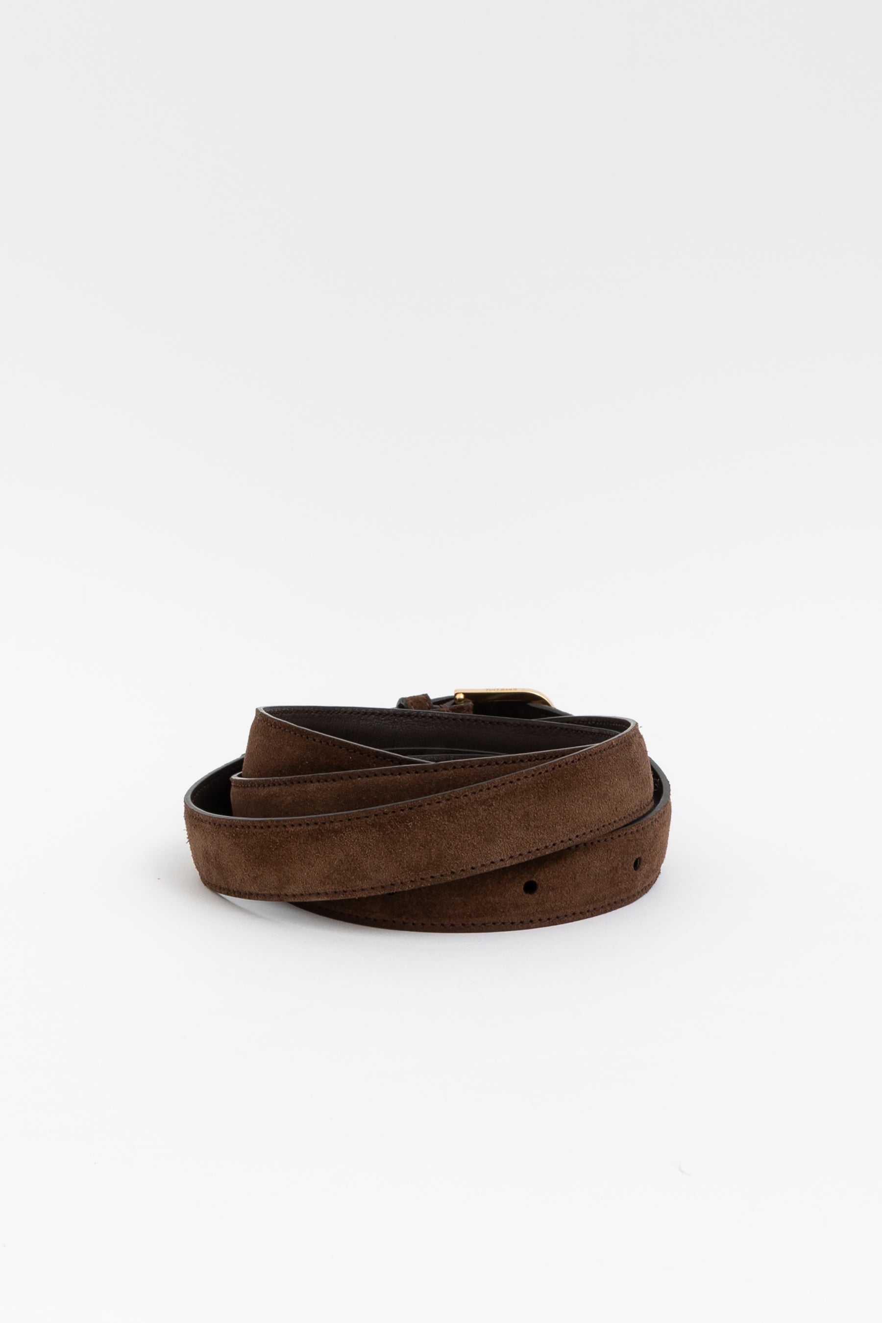 Suede Double Wrap Belt
