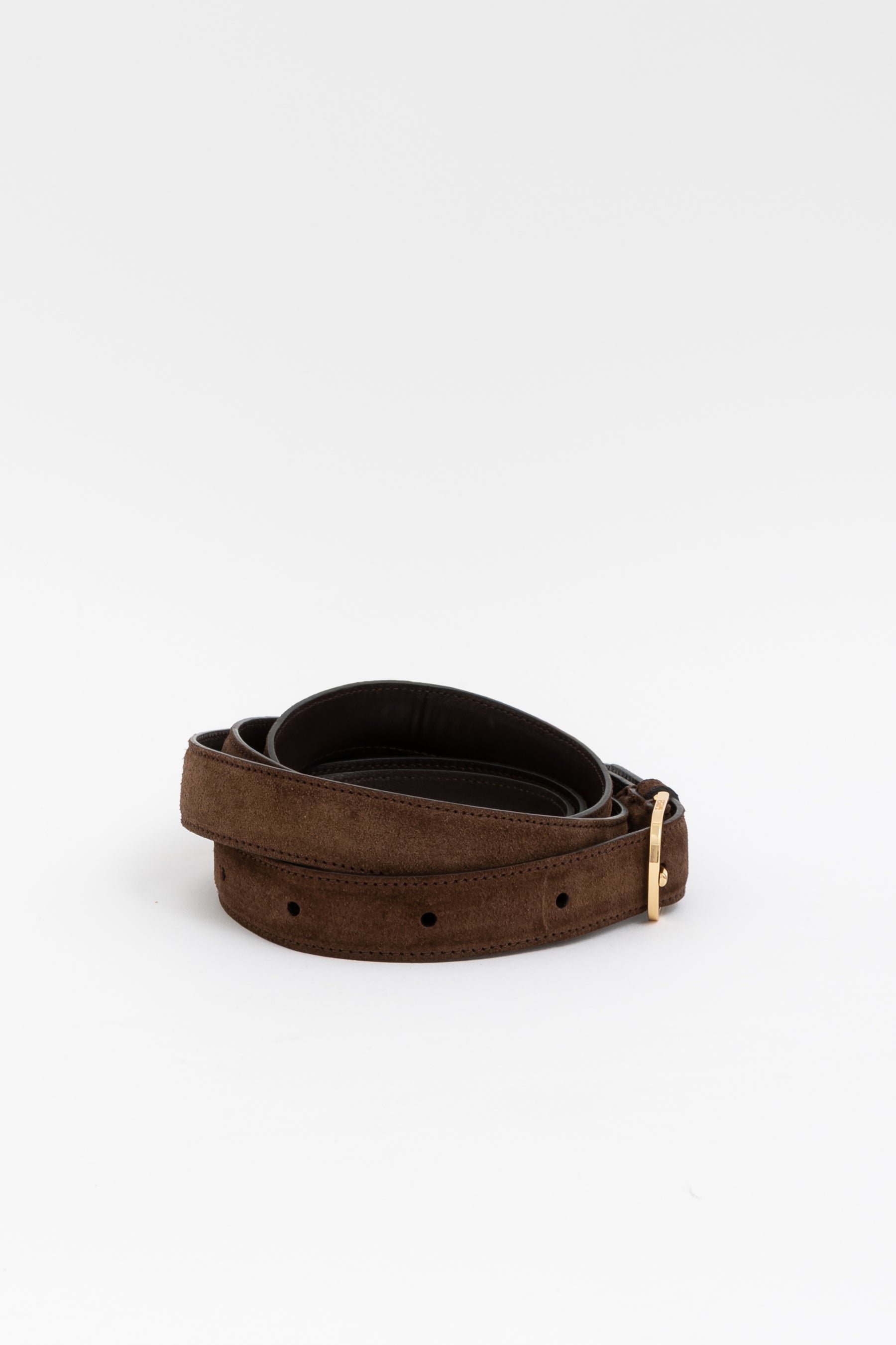 Suede Double Wrap Belt