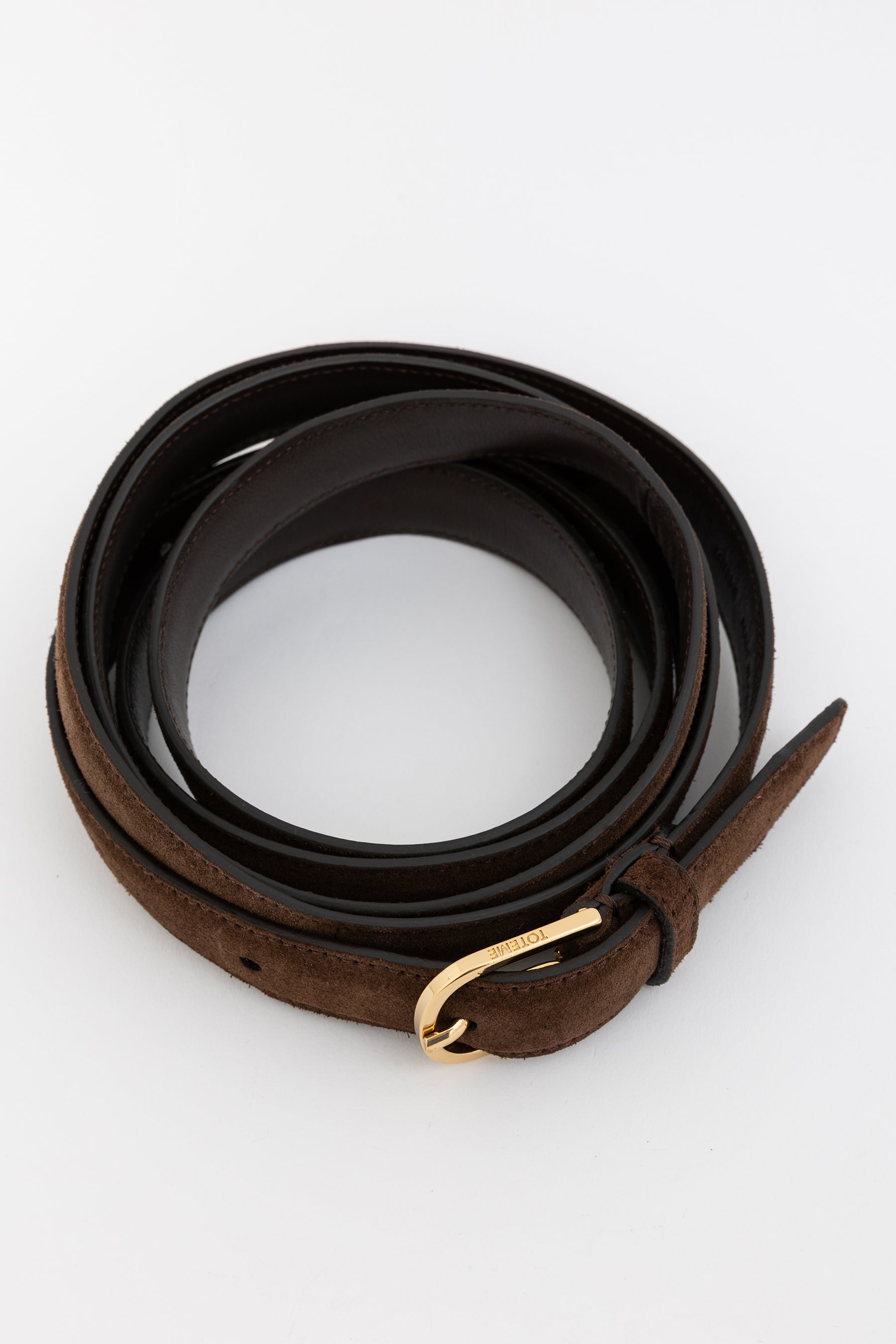 Suede Double Wrap Belt