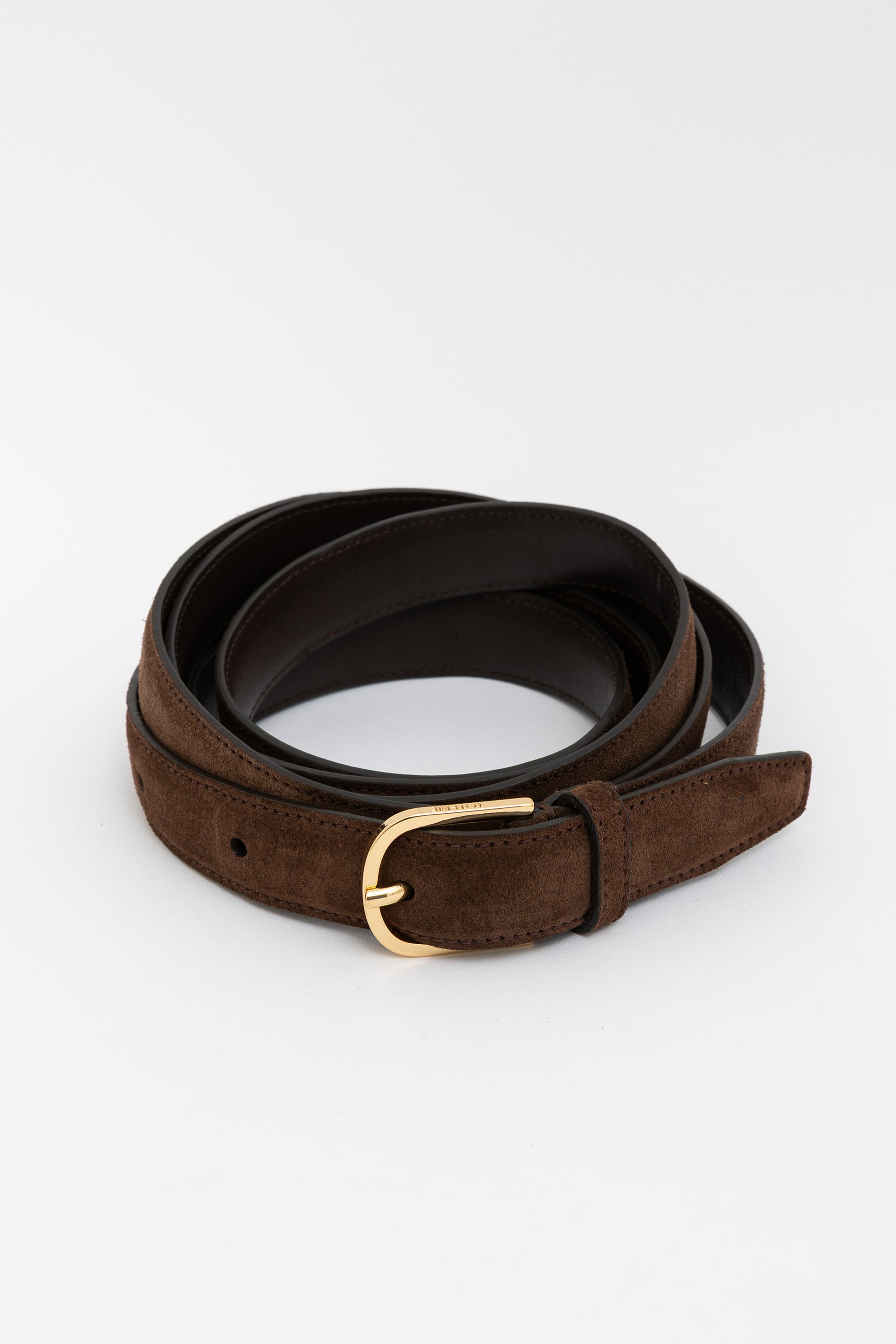 Suede Double Wrap Belt