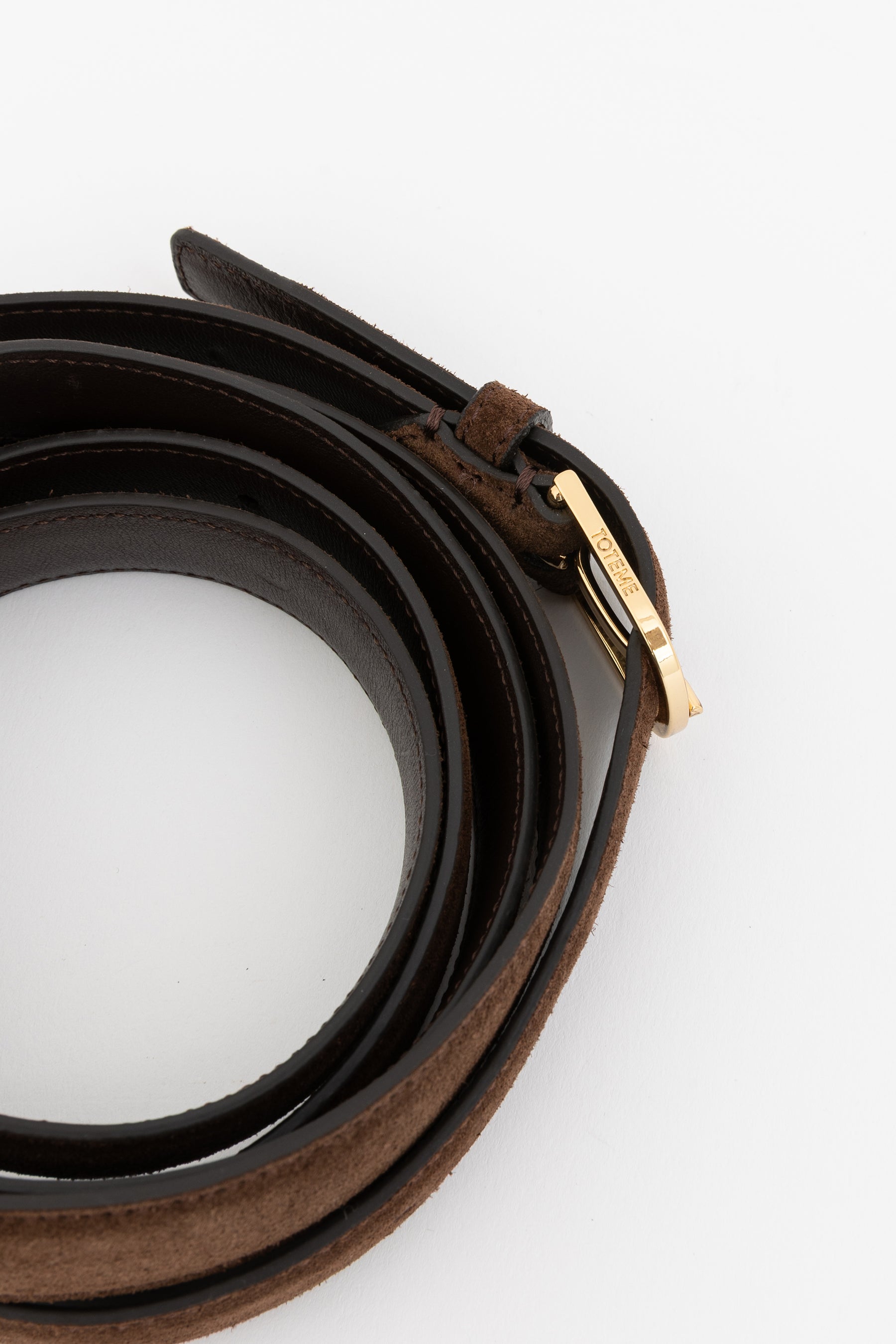 Suede Double Wrap Belt