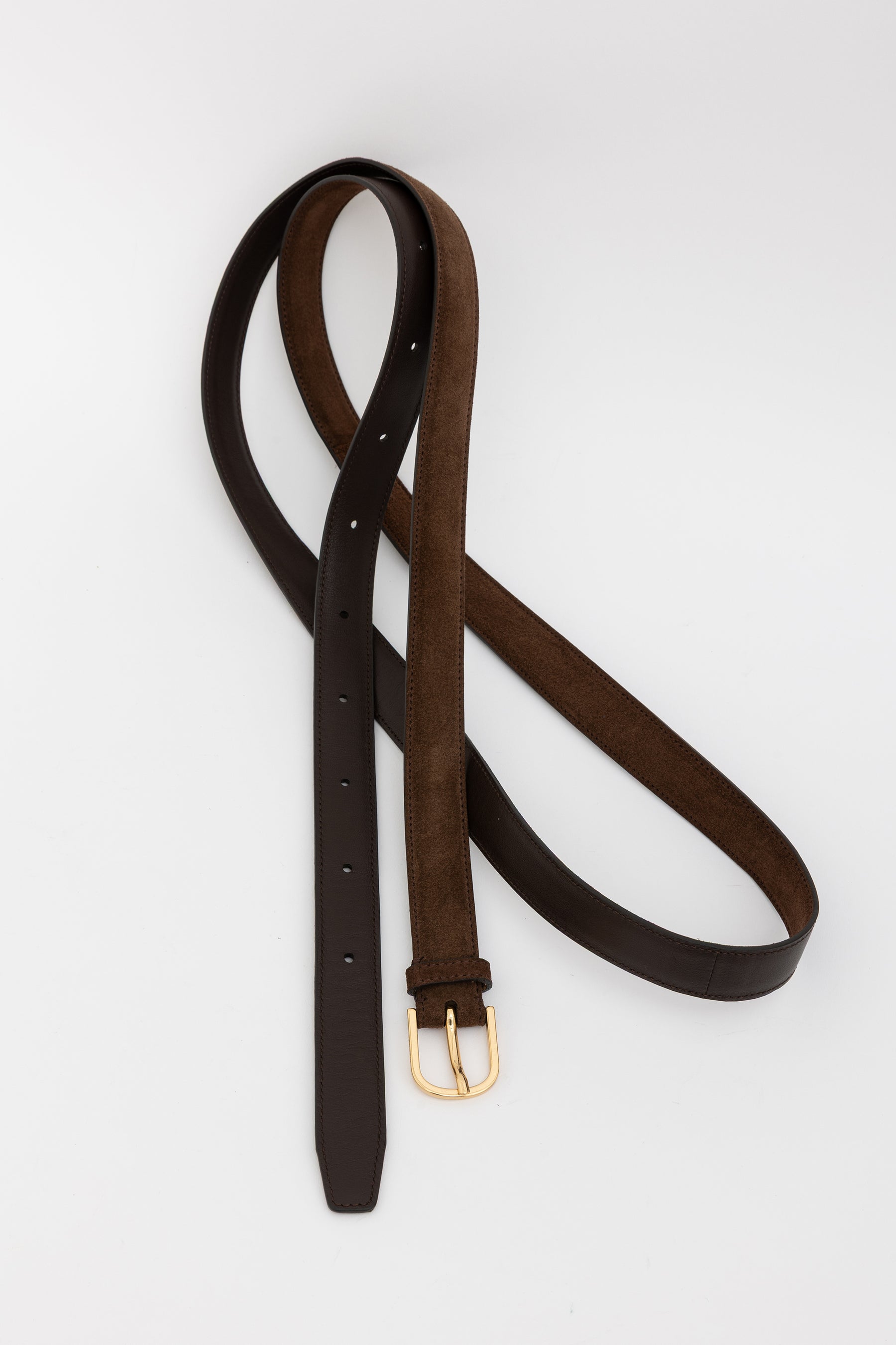 Suede Double Wrap Belt