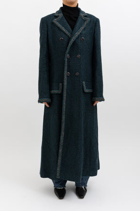 Lurex Wool Coat