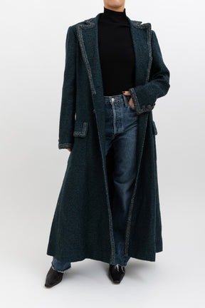 Lurex Wool Coat
