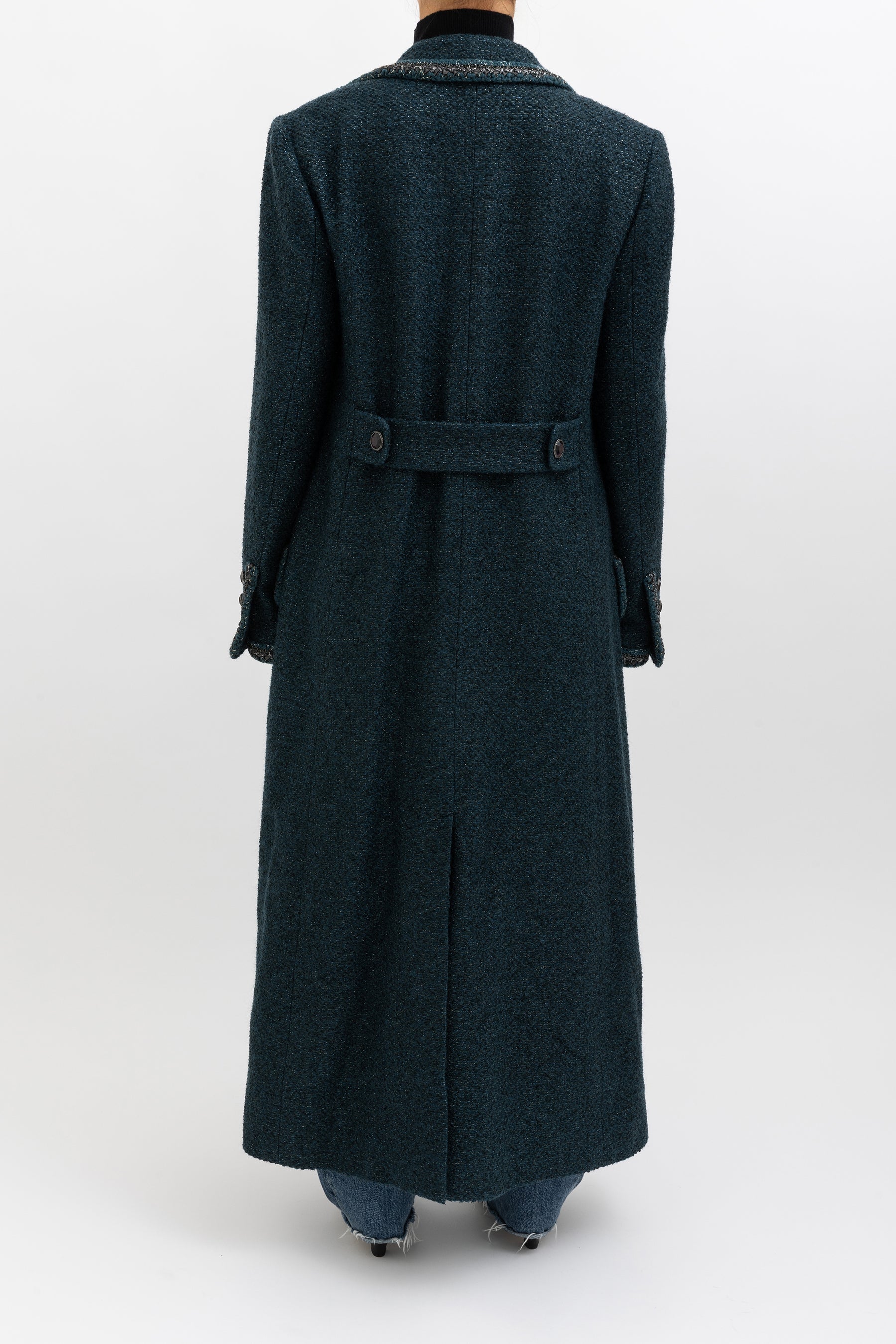 Lurex Wool Coat