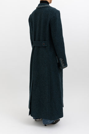 Lurex Wool Coat