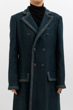 Lurex Wool Coat