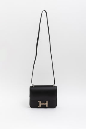 111 Mini Veau Monsieur Lizard Buckle Bag