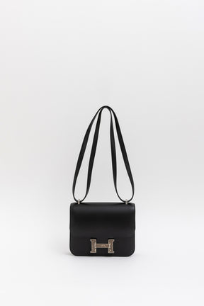 111 Mini Veau Monsieur Lizard Buckle Bag