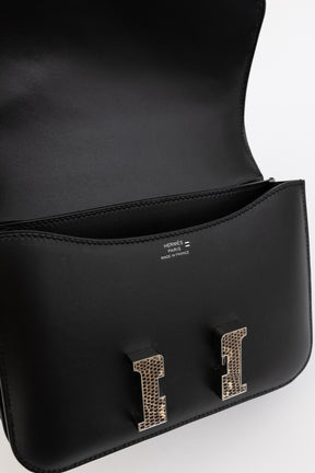 111 Mini Veau Monsieur Lizard Buckle Bag