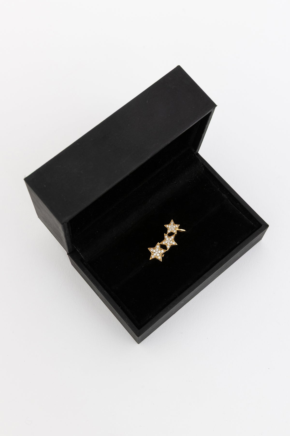 Stasia Triple Star Diamond Ear Cuff