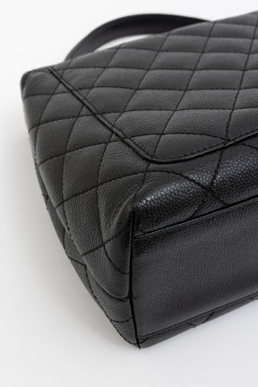 Quilted Caviar Leather Kelly Bag